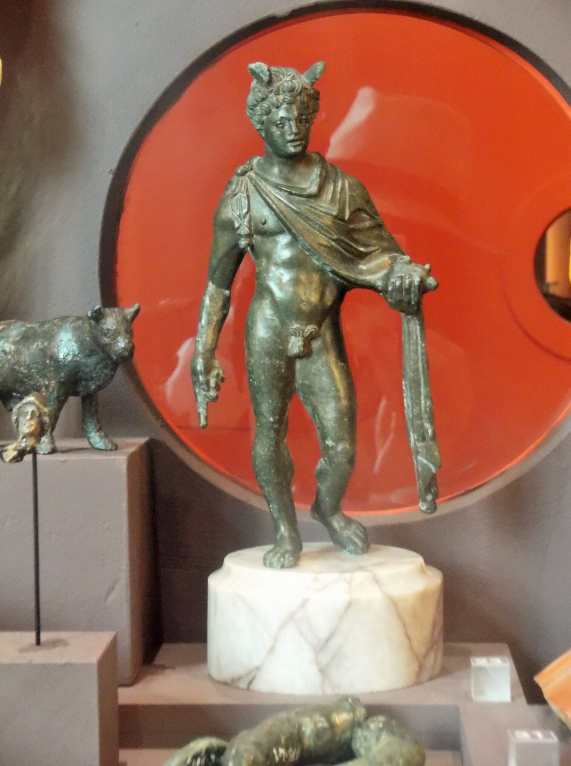 Statuette de Mercure du temple du Puy-de-Dôme — Musée Bargoin